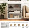 Kuchyňská skříňka se 4 dvířky, 183 cm vysoká příborníková a Náhled obrázku produktu 4