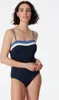 Schiesser Damen Bandeau Badeanzug multicolor 3 44  ST Produktbild-Vorschau 1
