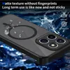 A phone case with water droplets on it, set against a blue water background. Produktbild-Vorschau