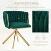 okwish Velourssessel Esszimmerstuhl mit Produktbild-Vorschau 5