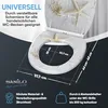 SANILO® WC-Sitz mit Absenkautomatik und Schnellverschluss Produktbild-Vorschau 5
