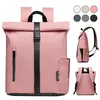Damen Herren Rolltop Rucksack 25L, Groß Schulrucksack Produktbild-Vorschau 1