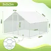 Kurník Izrielar 3x3x2 m se střechou, pozinkovaný kovový Náhled obrázku produktu 2