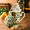 Tasse mit Sieb, goldene Lilie, 325 ml Produktbild-Vorschau 4