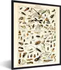 MuchoWow® Gerahmtes Poster Insekten - Tiere - Gestaltung Produktbild-Vorschau 1