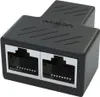 Ethernetový rozbočovač RJ45 LAN síťový adaptér, 2 balení, 1 Náhled obrázku produktu 1