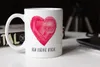 Kaffee-Tasse Herz Spruch Ich liebe dich Geschenk Freundin Produktbild-Vorschau 5