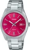 Uhr, Herren, Analog, Silber,Zifferbl Rot Produktbild-Vorschau 1