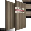 tectake® Akustikpaneele Sonic Wall Holzoptik in Eiche Produktbild-Vorschau 1