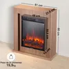 KAMINIO Chimenea eléctrica MATTI: Chimenea eléctrica de pie Vista previa de la imagen del producto 6