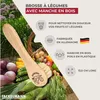 Brosse à légumes en bois Fackelmann Wood Edition Voir les images du produit 3