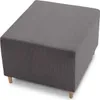 Pouffe-Fußhocker, Sitzpouf 64x55cm Fußhocker Für Sessel Produktbild-Vorschau 4