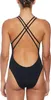 Nike Swim Hydrastrong Solids Spiderback Badeanzug Schwarz Produktbild-Vorschau 2