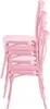 A stack of pink chairs. Náhľad obrázku produktu