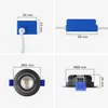 HOFTRONIC - Spot LED encastrable Lugo 5W 450lm 2700K Noir Voir les images du produit 8