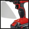 Einhell TC-CD 18-2 Li 1250 RPM Keyless 1.36 kg Rouge Voir les images du produit 5