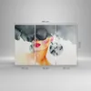 Bild auf Leinwand - Leinwandbild - 3 Teile - Aquarell Produktbild-Vorschau 3