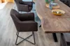Esstisch 160(260)x90cm mit Ansteckplatten, Baumkante massiv Produktbild-Vorschau 5