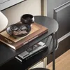 Stolik konsolowy SoBuy z metalu z 3 półkami, konsola z Podgląd zdjęcia produktu 7