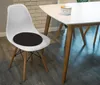 sunnypillow 4er Set Stuhlkissen aus Filz rund Ø 36cm | Produktbild-Vorschau 2