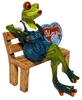 Froschhausen Frosch-Lady Mausi im Dirndl mit Lebkuchenherz Produktbild-Vorschau 4