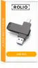 Rolio USB Stick 256 GB, USB C und USB A, 800Mbps, USB 3.0, Produktbild-Vorschau 5