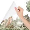 Muralo Vlies Fototapete Für Kinderzimmer WALDTIERE Blumen Produktbild-Vorschau 3