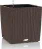 LECHUZA-Pflanzgefäß CUBE Cottage 50 Mokka | Pflanzgefäß mit Produktbild-Vorschau 25