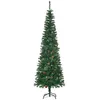 HOMCOM Künstlicher Weihnachtsbaum, 195 cm Christbaum mit Produktbild-Vorschau 1