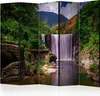 Akusticher Raumteiler Wasserfall Foto Paravent 225x172 cm Produktbild-Vorschau 1