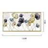 tableau mural 3D "Ginkgo" en métal doré, anthracite, Voir les images du produit 5
