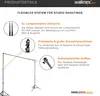 Walimex pro Sistema di fondali telescopici XL 225-400 cm di Anteprima dell’immagine prodotto 3