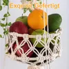 Obstkorb, Baumwollseil Hängender Obstkorb, Dreilagig, Produktbild-Vorschau 5