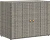 vidaXL Zahradní skříň šedá 100x55,5x80 cm Poly ratan Náhled obrázku produktu 1