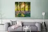 MuchoWow® - Leinwandbilder - Frühling - Wald - Sonne, Produktbild-Vorschau 2