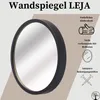 STOLARNIA PIKA Wandspiegel mit Holzrahmen (∅37 cm) - Produktbild-Vorschau 3