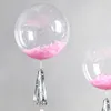 Priehľadný balón Deco, 60 cm Náhľad obrázku produktu 2