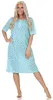 Damen Nachthemd Sleepshirt Nachtwäsche mit Muster, Produktbild-Vorschau 1