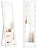HOMCOM Celotělové zrcadlo 150 x 40 cm, stojací LED zrcadlo Náhled obrázku produktu 1