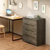 Komoda BEALIFE, 70x40x80 cm, s 4 zásuvkami a bezpečnostným Náhľad obrázku produktu 4