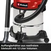 Einhell TC-VC 1812/1 S Aspirapolvere/aspiraliquidi 1250 Anteprima dell’immagine prodotto 16