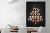 MuchoWow® Poster Weihnachtsbaum aus Kuchen 90x120 cm - Produktbild-Vorschau 2
