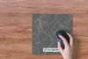 MuchoWow® Mauspad Mousepad Blau - Deutschland - Karte - Produktbild-Vorschau 3