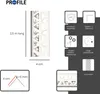 ProfileXXL PVC Eckwinkel, Eckprofil, Kantenschutz 2,5m Weiß Produktbild-Vorschau 2