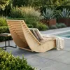 HOME DELUXE Wellenholzliege WOLGA - 60 cm | Holzliege, Produktbild-Vorschau 4