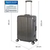 Travelhouse London valigia rigida in policarbonato Anteprima dell’immagine prodotto 8