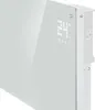 A close-up, angled view of a white electric heater with a digital display. Náhľad obrázku produktu