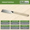 Japansäge Kataba Kohlenstoffstahl 265 mm Sägeblatt Stärke Produktbild-Vorschau 6