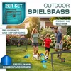 KESSER® Fussballtor 2er Set | Tolles Fußball Geschenk für Produktbild-Vorschau 2