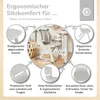 Bieco Kinderstuhl ab 1 jahr bis 80 kg belastbar stapelbar | Produktbild-Vorschau 3